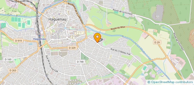 localisation de l'entreprise MONSIEUR ANTOINE CROUAN à HAGUENAU