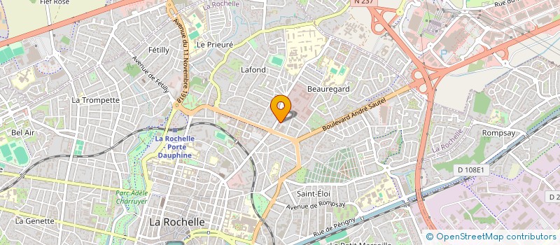 localisation de l'entreprise MONSIEUR ANTOINE CUADRADO  LA ROCHELLE