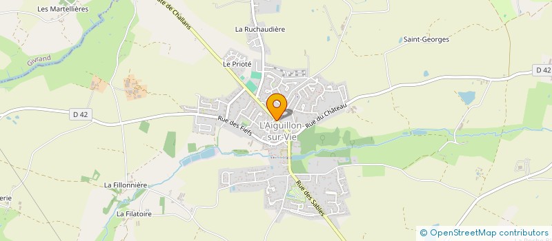 localisation de l'entreprise MONSIEUR ANTOINE CUNY à L'AIGUILLON-SUR-VIE