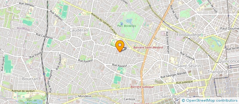 localisation de l'entreprise MONSIEUR ANTOINE CUQ--GAIARDO  BORDEAUX