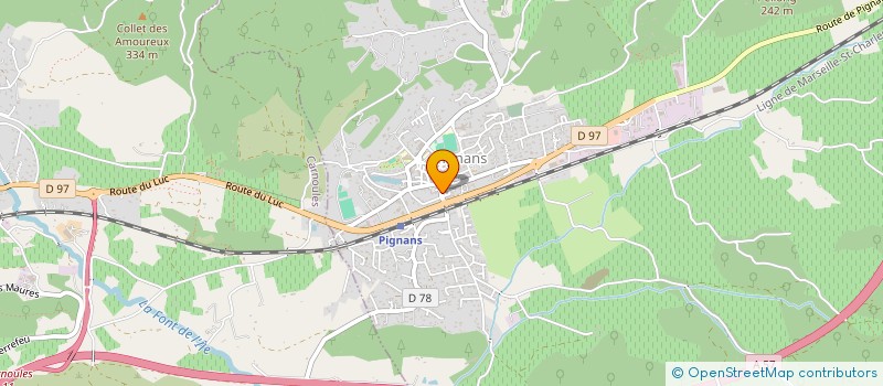 localisation de l'entreprise MONSIEUR ANTOINE CUTTITTA à PIGNANS