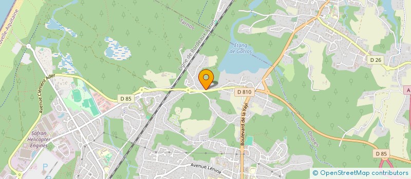 localisation de l'entreprise MONSIEUR ANTOINE DA SILVA  TARNOS