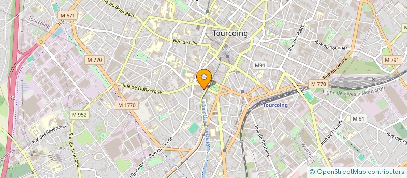 localisation de l'entreprise MONSIEUR ANTOINE DA SILVA  TOURCOING