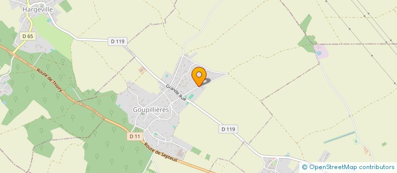 localisation de l'entreprise MONSIEUR ANTOINE DA SILVA--FERRARI  GOUPILLIERES