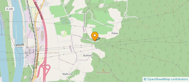 localisation de l'entreprise MONSIEUR ANTOINE DALIGAULT  MIRMANDE