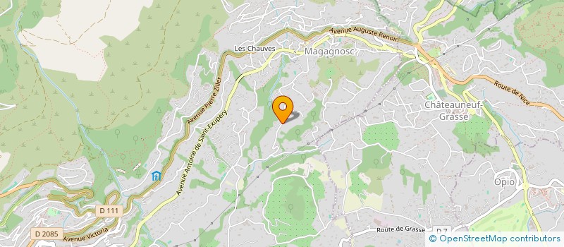 localisation de l'entreprise MONSIEUR ANTOINE DAMBRE  GRASSE