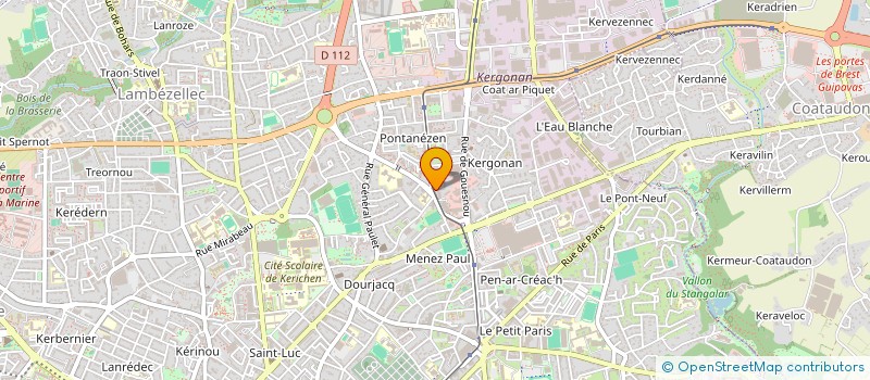 localisation de l'entreprise MONSIEUR ANTOINE DAMLAIMCOURT à BREST