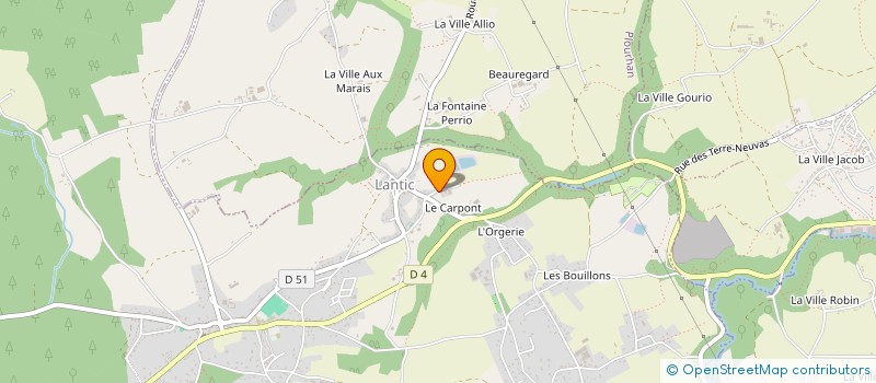 localisation de l'entreprise MONSIEUR ANTOINE DANIEL  NOYAL-SUR-VILAINE