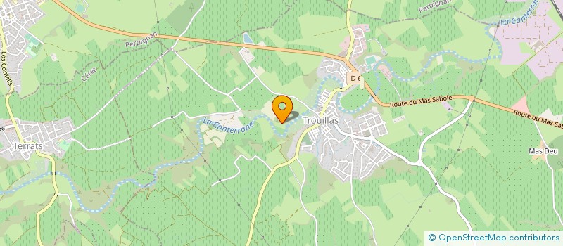 localisation de l'entreprise MONSIEUR ANTOINE DARD  MONTAURIOL