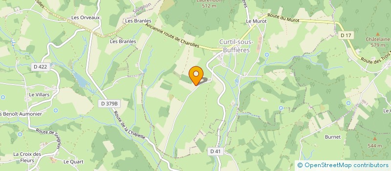 localisation de l'entreprise MONSIEUR ANTOINE DARGAUD  TRAMBLY