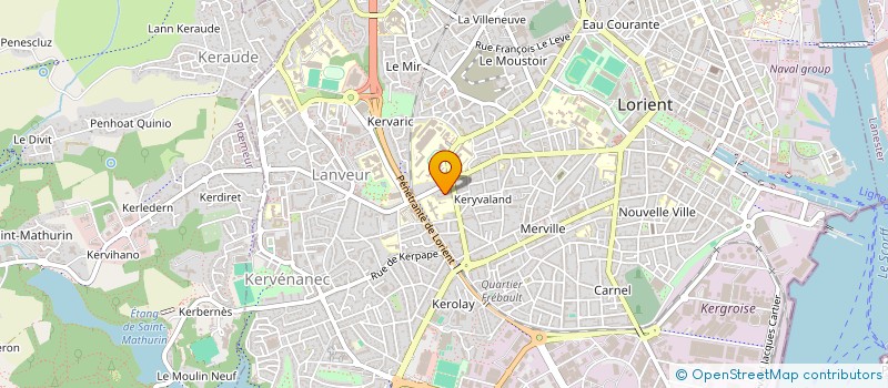 localisation de l'entreprise MONSIEUR ANTOINE DARMAYAN  LORIENT