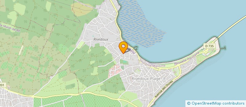 localisation de l'entreprise MONSIEUR ANTOINE DAUBERCIES  RIVEDOUX-PLAGE