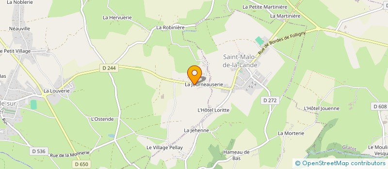 localisation de l'entreprise MONSIEUR ANTOINE DAUVIN à BLAINVILLE-SUR-MER