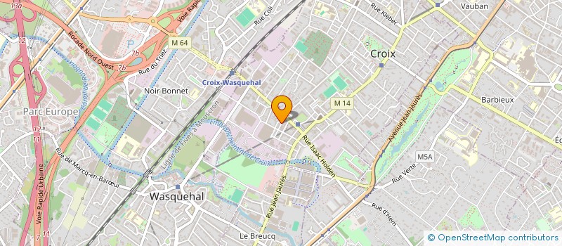 localisation de l'entreprise MONSIEUR ANTOINE DAVID  CROIX