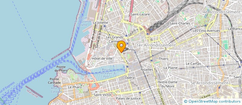 localisation de l'entreprise MONSIEUR ANTOINE DAVID à MARSEILLE
