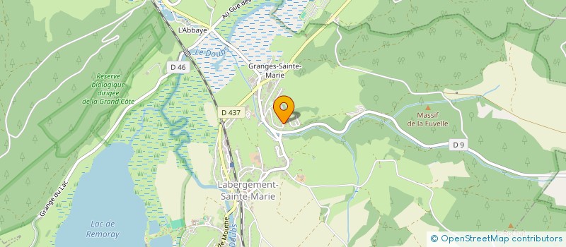 localisation de l'entreprise MONSIEUR ANTOINE DAVIERE  SAINT-PIERRE-DE-CHARTREUSE