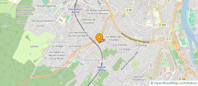 localisation de l'entreprise MONSIEUR ANTOINE DAVROUT  L'ETANG-LA-VILLE