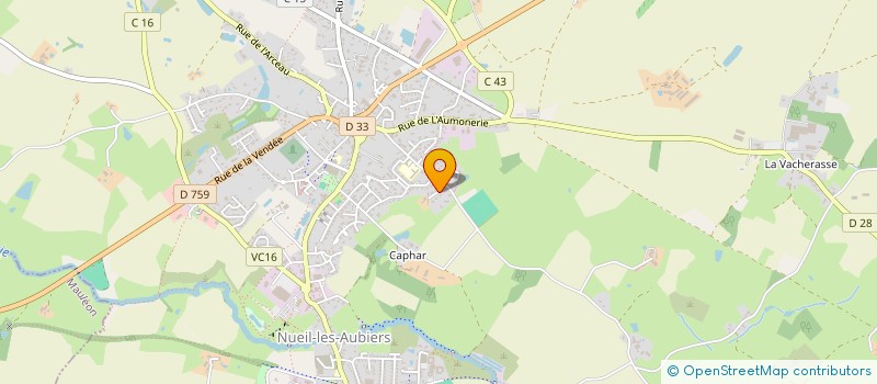 localisation de l'entreprise MONSIEUR ANTOINE DAZELLE  NUEIL-LES-AUBIERS