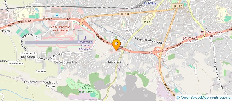 localisation de l'entreprise MONSIEUR ANTOINE DE BANCALIS DE MAUREL D ARAGON  SALIES