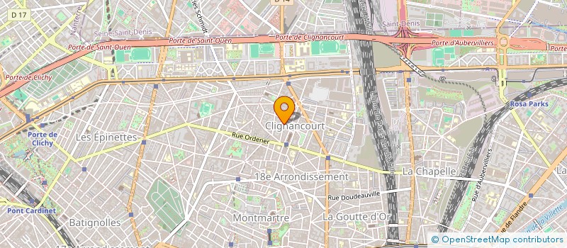 localisation de l'entreprise MONSIEUR ANTOINE DE BRIDIERS à PARIS