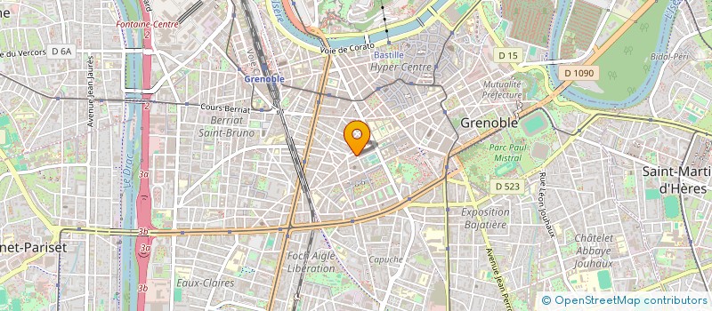 localisation de l'entreprise MONSIEUR ANTOINE DE DECKER à GRENOBLE