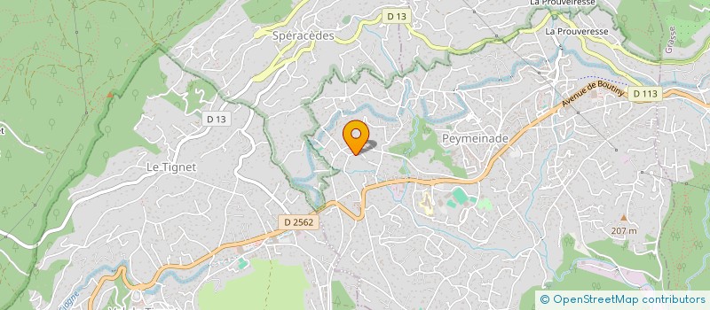 localisation de l'entreprise MONSIEUR ANTOINE DE GAETANO  PEYMEINADE