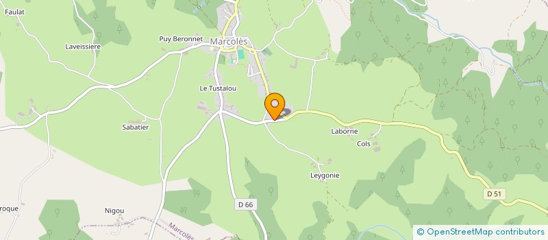 localisation de l'entreprise MONSIEUR ANTOINE DE KEMPER à MARCOLES