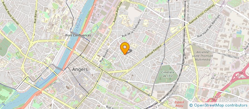 localisation de l'entreprise MONSIEUR ANTOINE DE LUCA à ANGERS