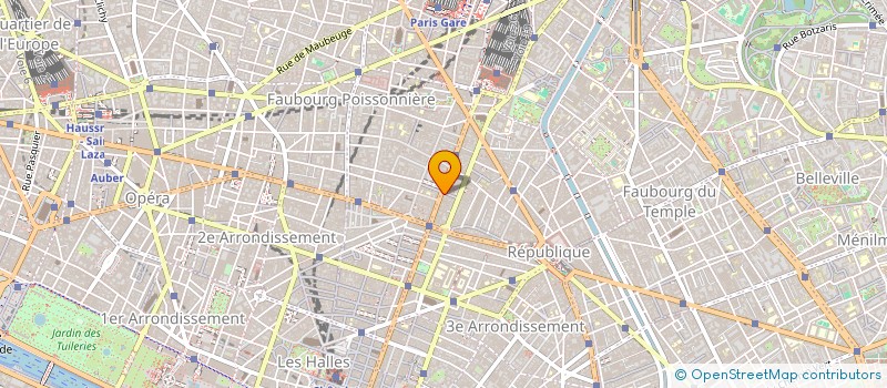 localisation de l'entreprise MONSIEUR ANTOINE DE MAISTRE  PARIS