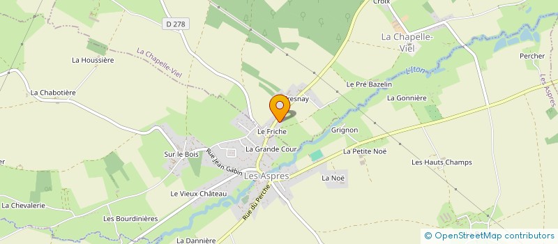 localisation de l'entreprise MONSIEUR ANTOINE DE MAISTRE à BEAUFAI
