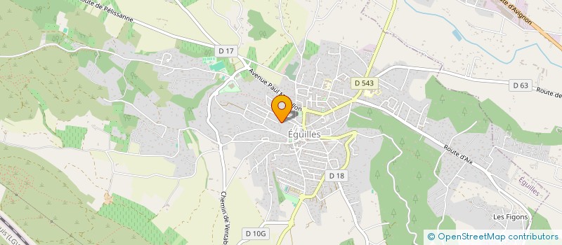 localisation de l'entreprise MONSIEUR ANTOINE DE MATTIA à EGUILLES