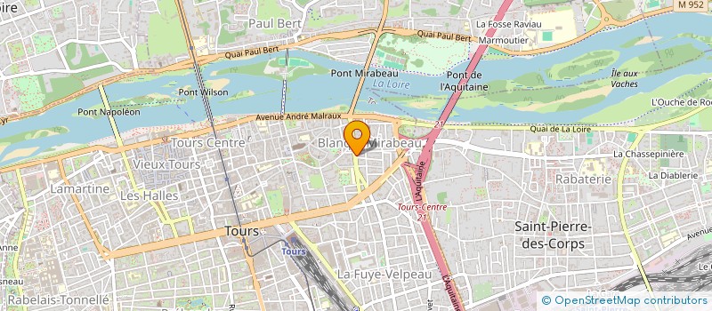 localisation de l'entreprise MONSIEUR ANTOINE DE NOUEL à TOURS