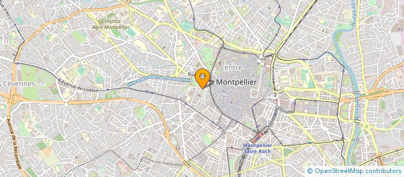 localisation de l'entreprise MONSIEUR ANTOINE DE PARSEVAL à MONTPELLIER