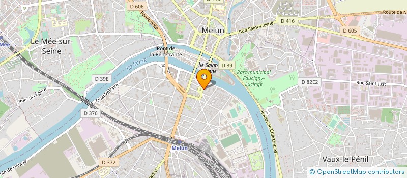 localisation de l'entreprise MONSIEUR ANTOINE DE RAVEL D'ESCLAPON  ORLEANS