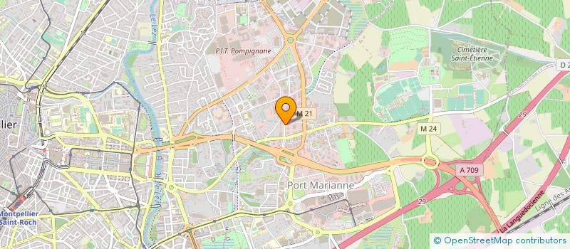 localisation de l'entreprise MONSIEUR ANTOINE DE ROBERT DE LAFREGEYRE à MONTPELLIER