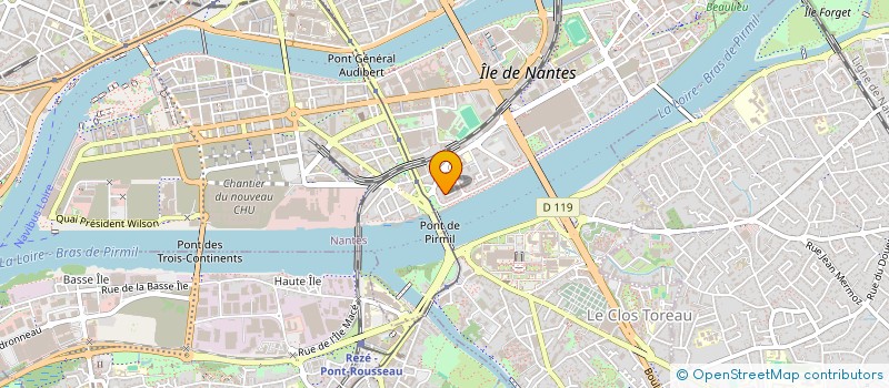 localisation de l'entreprise MONSIEUR ANTOINE DE ROCHEBOUET à NANTES