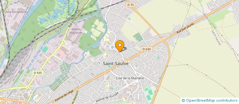 localisation de l'entreprise MONSIEUR ANTOINE DEBEIRE  SAINT-SAULVE