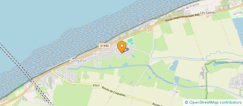 localisation de l'entreprise MONSIEUR ANTOINE DEBOUT  SANGATTE