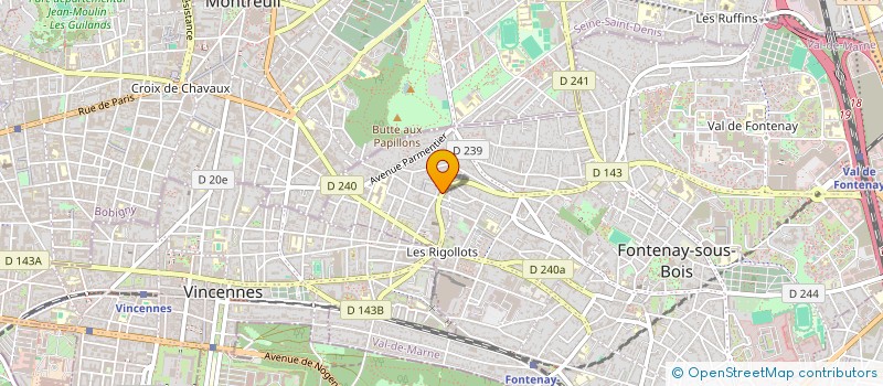 localisation de l'entreprise MONSIEUR ANTOINE DEBREGEAS à FONTENAY-SOUS-BOIS