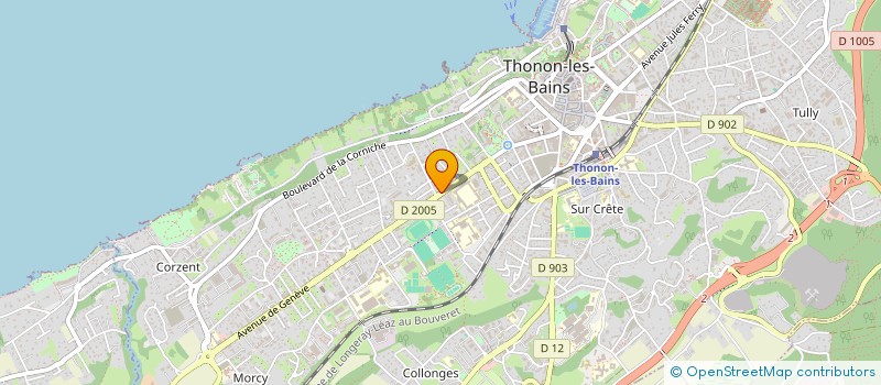 localisation de l'entreprise MONSIEUR ANTOINE DECONCHE à THONON-LES-BAINS