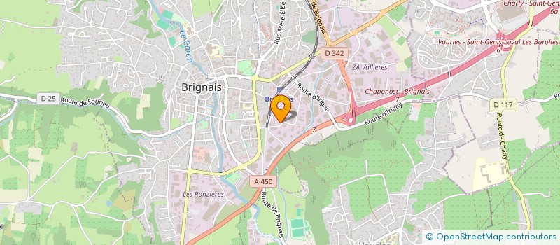 localisation de l'entreprise MONSIEUR ANTOINE DEDINGER à BRIGNAIS