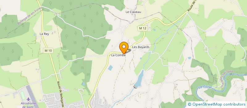 localisation de l'entreprise MONSIEUR ANTOINE DEDINGER  SAINT-GALMIER