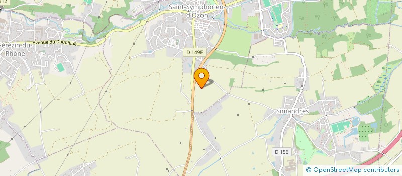 localisation de l'entreprise MONSIEUR ANTOINE DEDINGER  SAINT-SYMPHORIEN-D'OZON