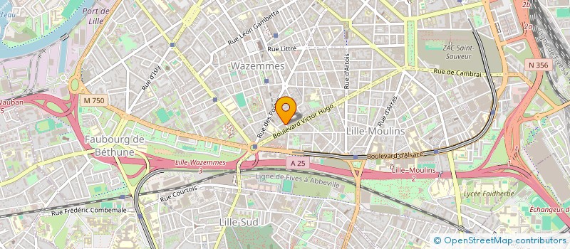localisation de l'entreprise MONSIEUR ANTOINE DEFOORT à LILLE
