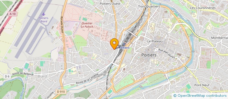 localisation de l'entreprise MONSIEUR ANTOINE DEFRANCE à POITIERS