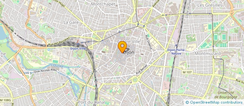 localisation de l'entreprise MONSIEUR ANTOINE DEGRANGE  DIJON