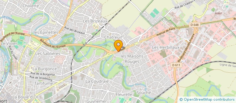 localisation de l'entreprise MONSIEUR ANTOINE DEL CAMPO  NIORT