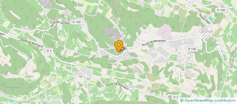 localisation de l'entreprise MONSIEUR ANTOINE DEL POZO  MENERBES