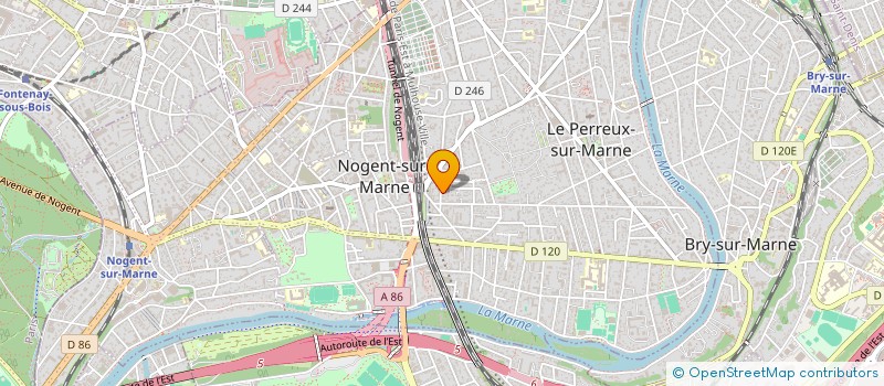 localisation de l'entreprise MONSIEUR ANTOINE DELACOUR à LE PERREUX-SUR-MARNE