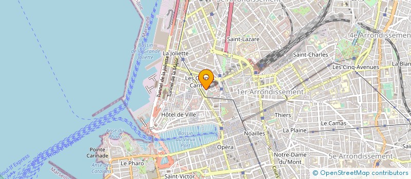 localisation de l'entreprise MONSIEUR ANTOINE DELAGRANDE  MARSEILLE